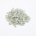 Factory Sales Half Pearls Beads Flat Round Pearls for Clothing Accessories, Z35-Lt.Silver Grey